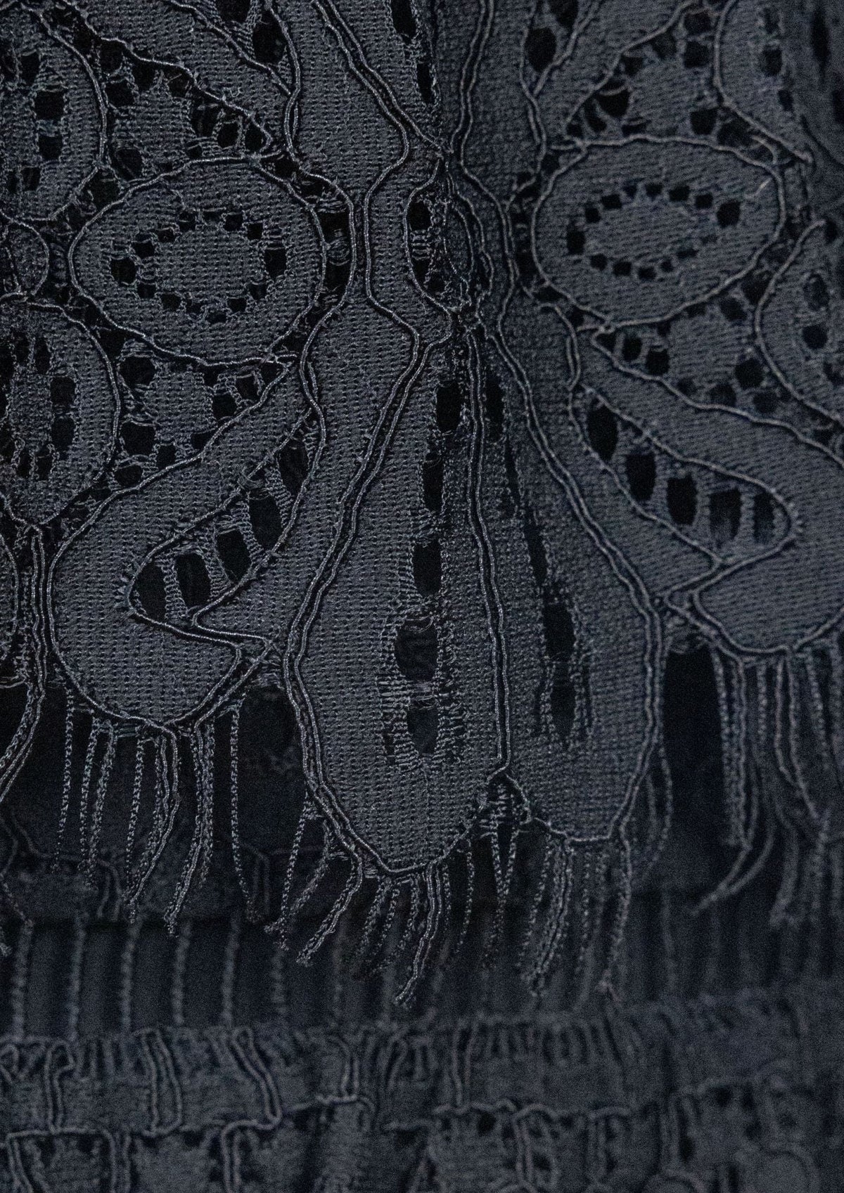 Whistles Black Lace Dress - Reloved - Timeless Styles