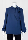 YDE Bow - Tie Blouse - Reloved - Timeless Styles