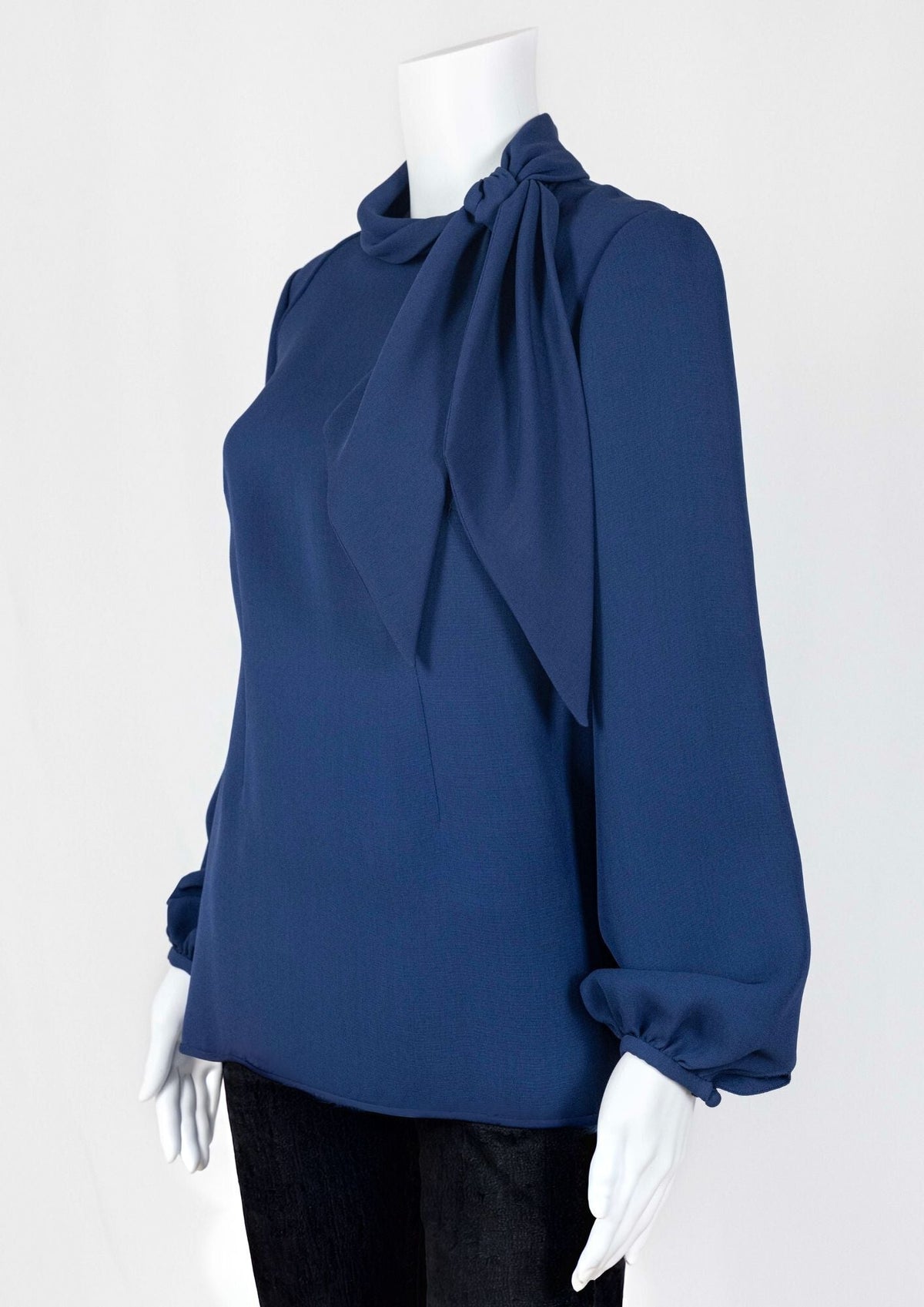 YDE Bow - Tie Blouse - Reloved - Timeless Styles