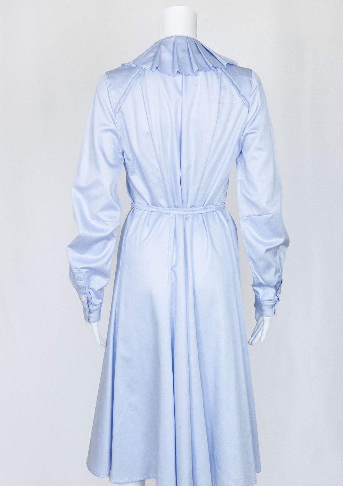 YDE Ruffled Pastel Blue Dress - Reloved - Timeless Styles