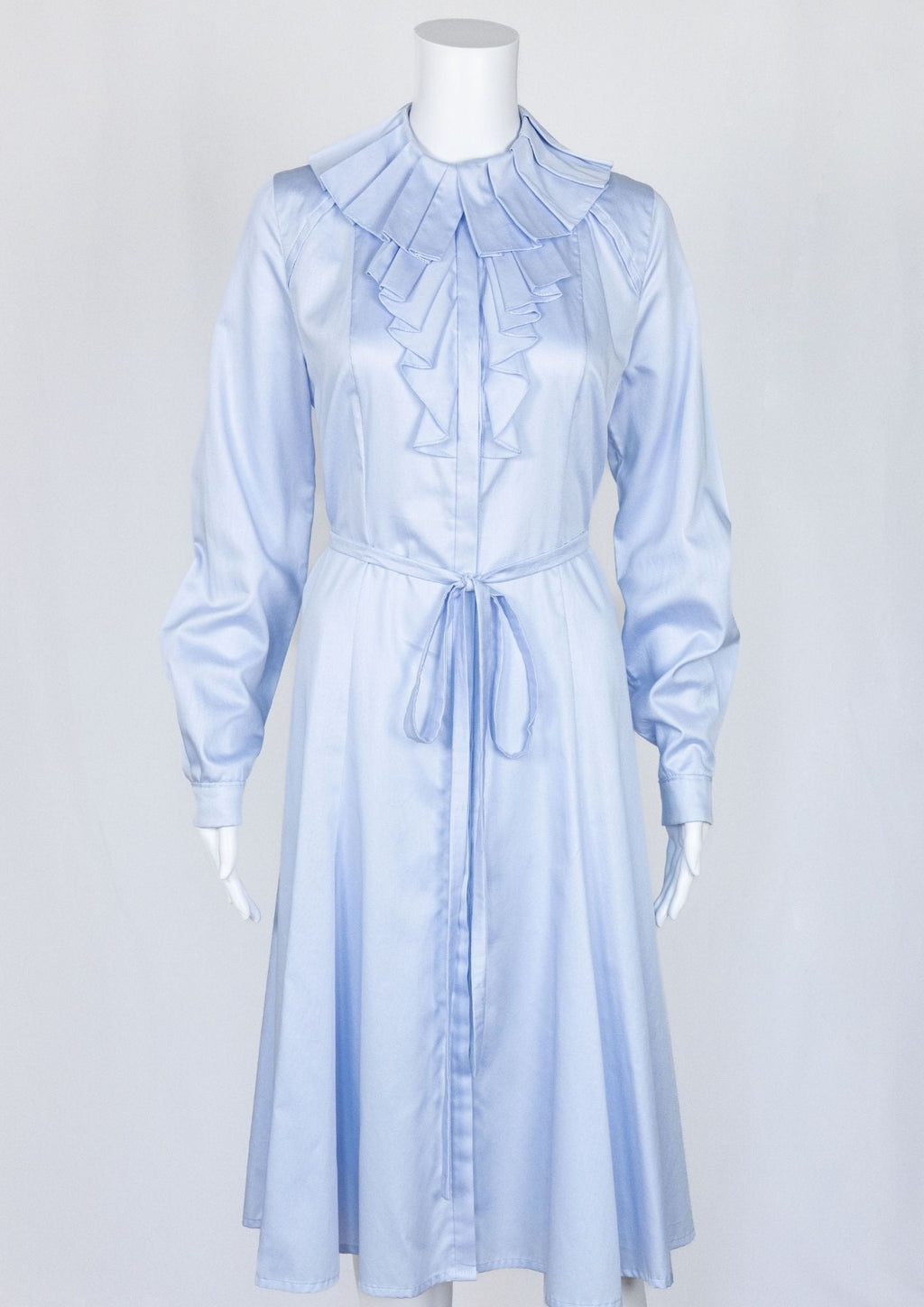 YDE Ruffled Pastel Blue Dress - Reloved - Timeless Styles